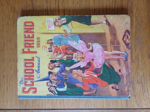 Vintage school friend annual - school,