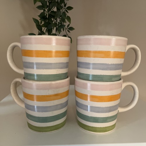 Next striped mugs cups set - -,