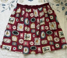 Cath Kidston skirt red cotton