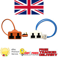 13A UK 2 Gang Rubberised