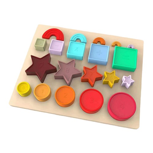 Shape puzzles sorting - shape,