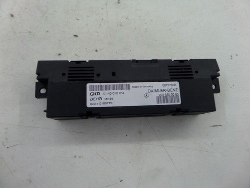 Mercedes cl500 heater control - mercedes,