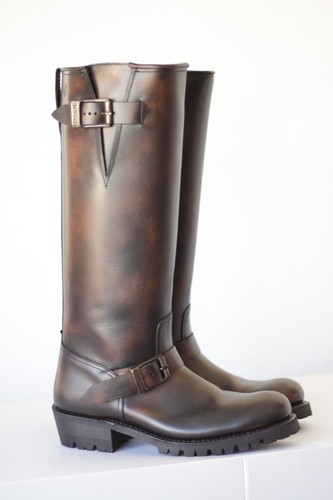 Biker boots embossy oxide - boots, (oxide