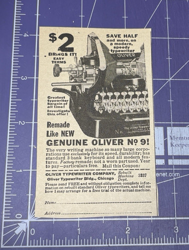 1923 print oliver - ad,
