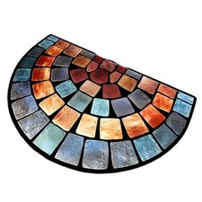 Half Moon Doormat Non Slip Rug