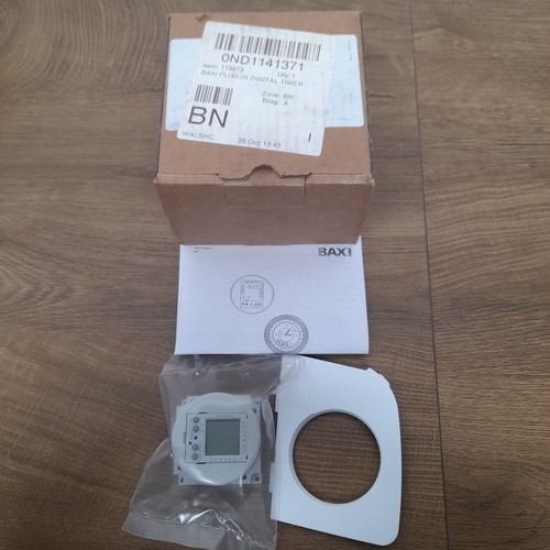 Genuine baxi ecoblue plug - genuine, plug-in
