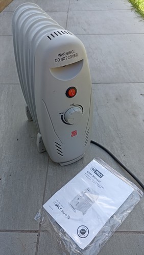 Oil filled heater - filled, 500w