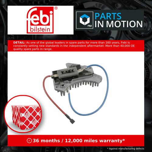 Heater blower resistor fits - /,