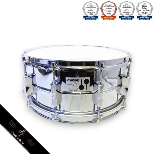 Sonor d506 phonic steel snare - sonor,