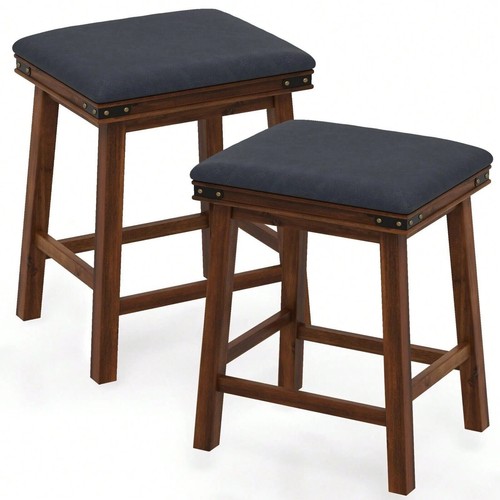 Leather bar stools - leather,