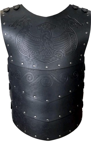 Leather embossed norse viking - leather,