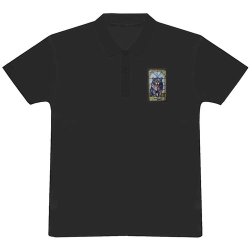 Stained glass panther adult - 'stained,