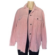 ZARA Pink Corduroy Jacket