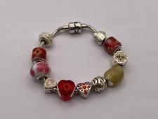 Sterling Silver TRUTH Bracelet With 11 PK TRUTH Sterling Silver Charms