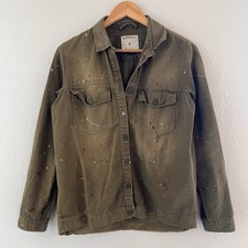 Zara Green Paint Splatter