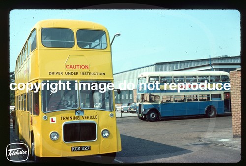 Original bus slide - bus, london