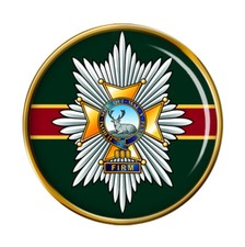 Worcestershire and Sherwood Foresters Regiment, British Army Pin Badge