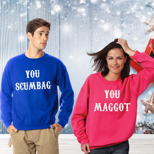 You scumbag maggot - you,