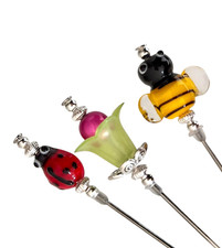 Hat pins whimsical garden - pins,