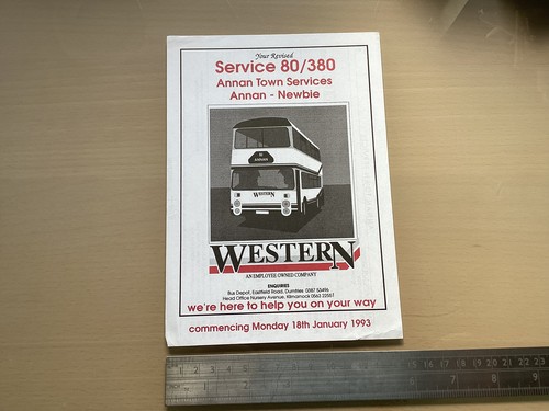 Western scottish bus - bus, group