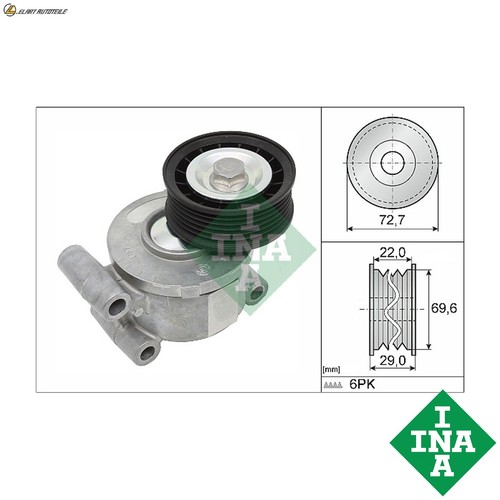 Tensioner arm ribbed - arm, v-ribbed