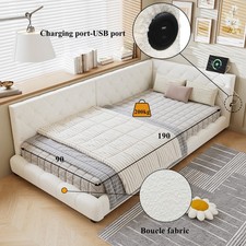 Upholstered Single Bed Frame