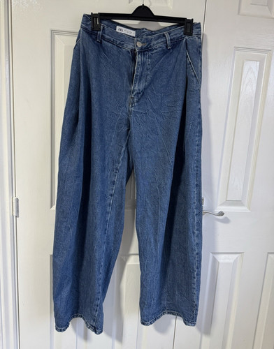 Zara trf wide leg - zara, jeans