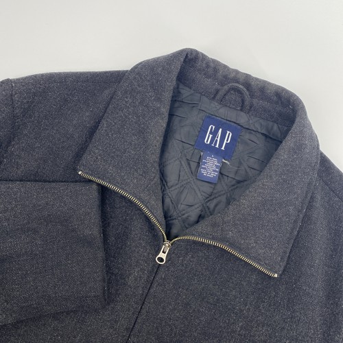 Gap jacket mens large - jacket, charcoal