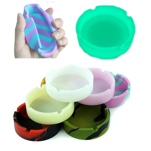 Silicone cigarette ashtray - silicone,