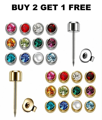 Pair gem earrings ear - pair,