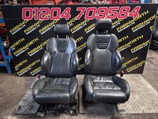 VW CADDY RECARO LEATHER FRONT SEATS ELECTRIC NEEDS ATTENSION SEE PHOTOS