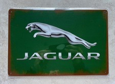 JAGUAR CAR METAL SIGN BAR MAN CAVE GARAGE WORKSHOP LUXURY 20x30