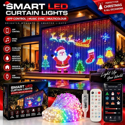 Smart led curtain light fairy - led,