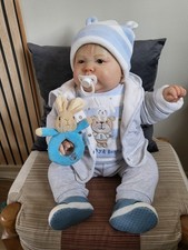 Joseph Awake sculpt reborn doll 23"