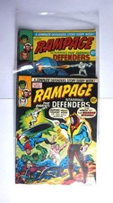 Rampage Starring the Daring Defenders #3 and #10. Marvel Comics 1977