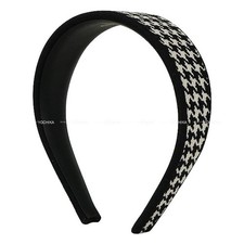 Dior Headband Houndstooth Noir