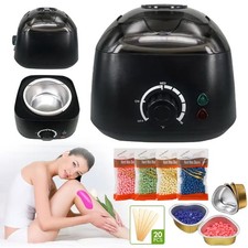 Waxing Kit Wax Heater Warmer Pot Machine Depilatory Wax Beans Body Hair Removal
