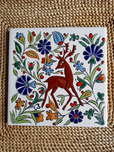 Nassos rhodos keramik - rhodos, deer
