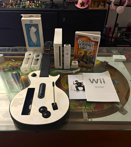 Nintendo wii white - white, console