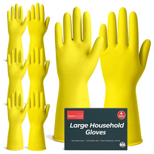 Pairs rubber gloves - rubber,