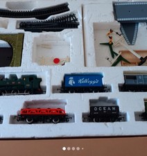 Vintage Hornby OO Gauge Train Set GWR Freight Model Railways Untested |