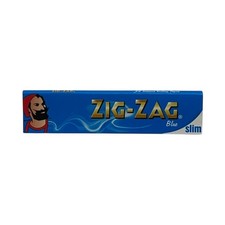 Zig-Zag Blue King Size Slim