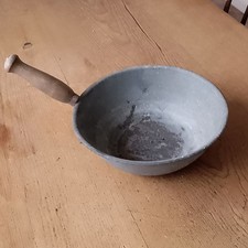 Vintage Galvanised Feed Grain Scoop