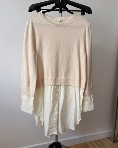 Cos cream tight knit wool - cos, tight-knit