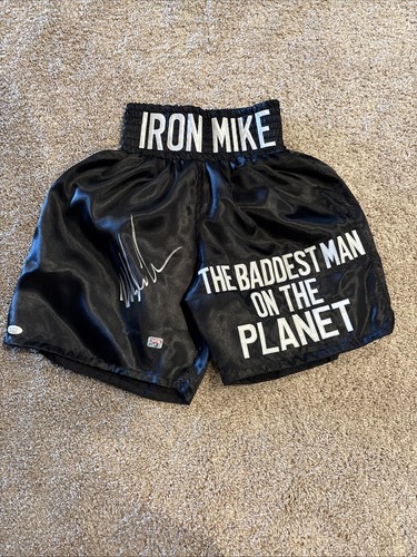 Autographed iron mike the - “iron,