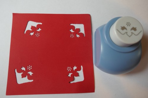 Medium size corner punch - , card