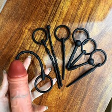 Male Penis Stretcher Urethral Rod Dilator-Plug Sounds Sounding Silicone Enhancer