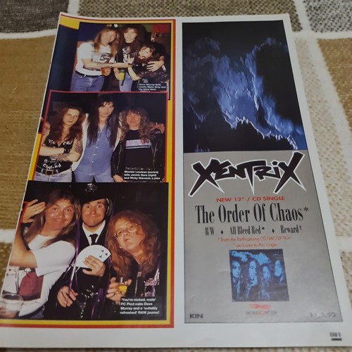 Vintage xentrix the order - xentrix, of
