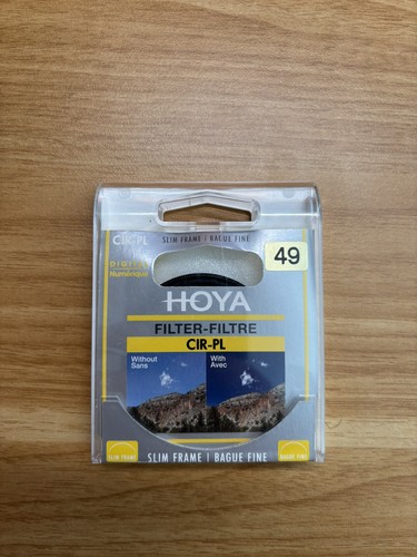 Unused hoya 49mm cir slim - cir-pl,