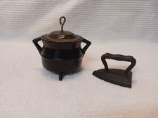 Antique Miniature Cast Iron 3